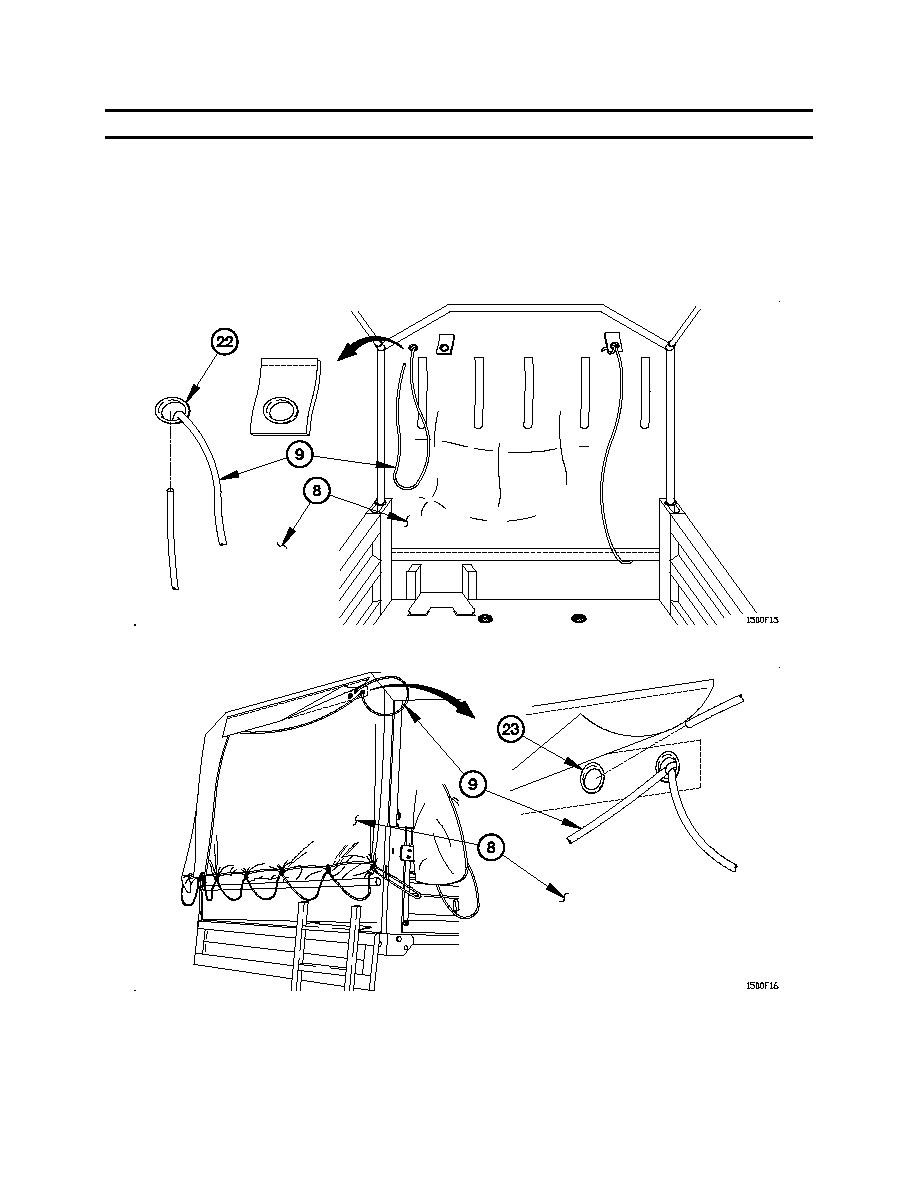 DRAW STRING INSTALLATION Continued TM9233039413P0191