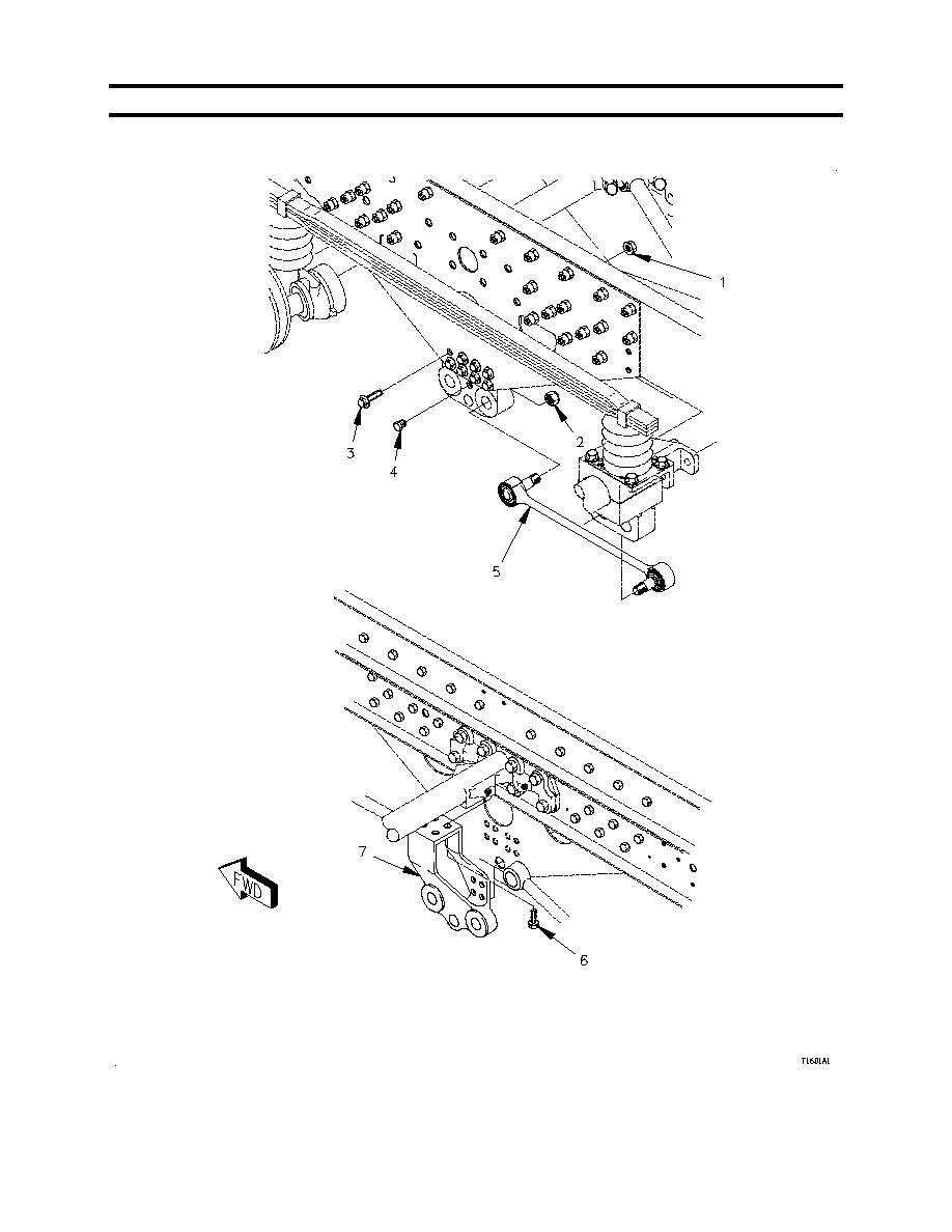 Figure 27. Group 1601 M1095 Leaf Springs And Torque Rods (Sheet 1 Of 2)